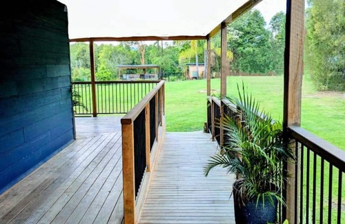 Bunyah Cama Y Desayuno | Forest Creek Retreat - Double Room with Mountain View