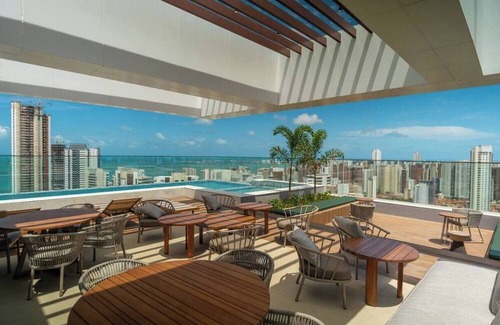 Meireles Apartamento | New and Luxurious Studio just a few meters from Fortaleza's seafront