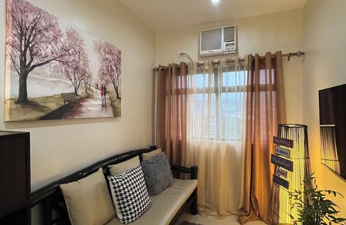 Mandaue Condominio | Cozy 1-bedroom condo with AC, fitness room in charming Mandaue Cebu Ph