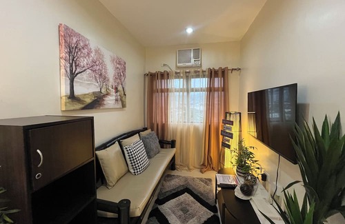 Mandaue Condominio | Cozy 1-bedroom condo with AC, fitness room in charming Mandaue Cebu Ph