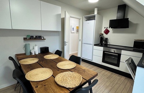Odense Casa | Large Odense Home w/Rooftop Terrace, 2 Kitchens & Free Parking