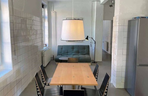 Valby Apartamento | Unique Industrial Apartment