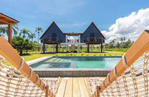 Los Brazos Cabina | New! Cabin with AC in La Lometa - perfect getaway spot