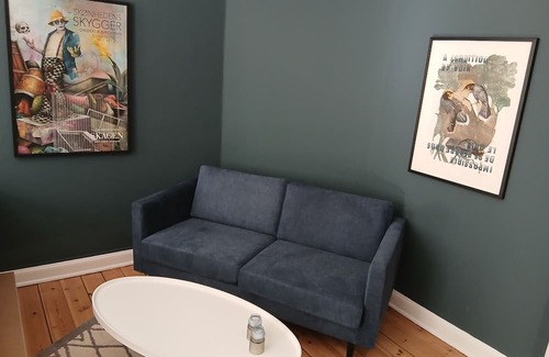 Aalborg Midtby Apartamento | Greenbrook Blue Lounge