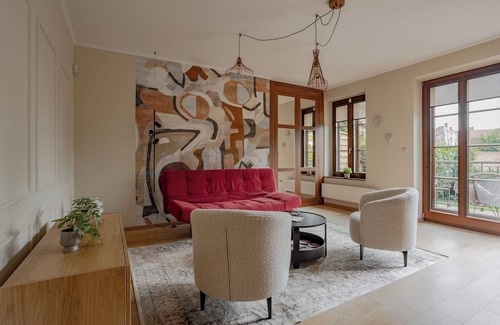 Pecs Apartamento | Exclusive 2-bedroom apartment with AC and private garden in Pécs