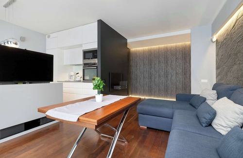 Zaspa Apartamento | Chrobrego 38A | Gdańsk | Blue Apartment | Parking & Garden