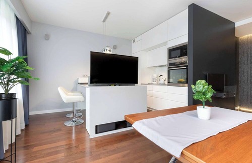 Zaspa Apartamento | Chrobrego 38A | Gdańsk | Blue Apartment | Parking & Garden
