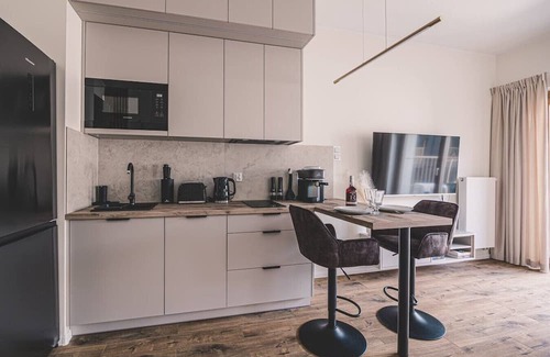 Bydgoszcz Apartamento | Nowy Port Studio – Steps from Mill Island