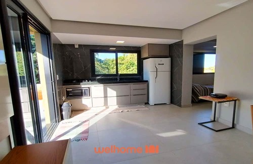 Delfinopolis Apartamento | Studio em Delfinopolis com praia no condomínio