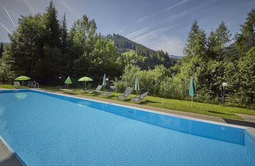 Viehhofen Apartamento | Nice apartment for 8 people with WIFI, pool, TV, balcony, pets allowed and parking