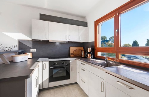 Oberuckersee Apartamento | Apartment 'Am Gallowayhof' with private terrace, private garden and Wi-Fi