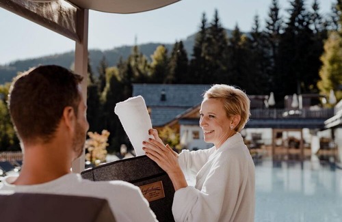 Haus Casa | "Bergquell" suite, separate WC and bath/shower (4-6 n.) - Nature and wellness hotel