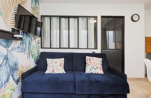 Flandres Apartamento | Cosy Apartment - 1BD for 4P - Canal de l'ourcq