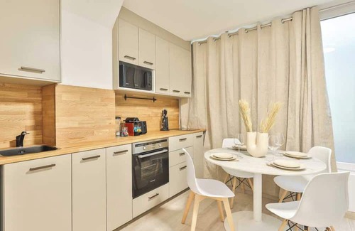 Flandres Apartamento | Cosy Apartment - 1BD for 4P - Canal de l'ourcq