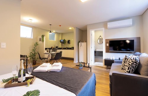 Santos Apartamento | Moderno no Gonzaga - Vila Belmiro