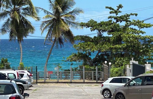Le Diamant Apartamento | Studio Blue Wave Diamond - sea view, 1 minute walk from the beach!