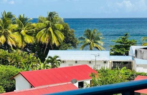 Le Diamant Apartamento | Studio Blue Wave Diamond - sea view, 1 minute walk from the beach!