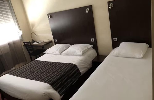 Saint-Priest Hotel | Enjoy a Peaceful Stay in Lyon with Comfortable Bedding and Amenities