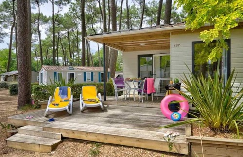 Saint-Hilaire-de-Riez Chalet De Esquí | Chalet 4 étoiles - Piscine - efbdfd