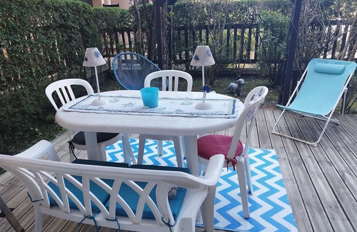 Cabourg Apartamento | Charming garden for two 450 m from the sea
