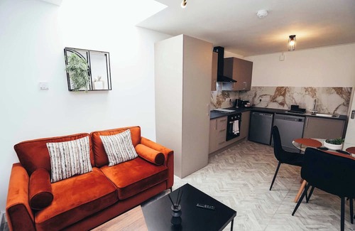 Barrow-on-Trent Apartamento | Hen & Chickens Luxury Apt Free Parking | By DerBnB