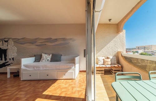 Port-la-Nouvelle Apartamento | Homerez - Apt vistas mar Port-la-Nouvelle