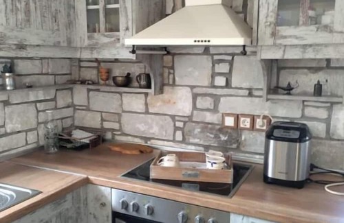 Pella Region Villa | Silent, sea view, breezy house in a seaside village with garden.Family friendly
