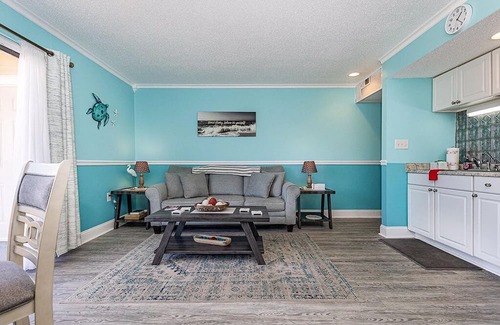 Little River Condominio | Cozy 1-bedroom condo with AC, WiFi in charming Little River
