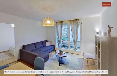 Seebach Apartamento | 3BR Homey Flat w/Balcony, 26’ to Center