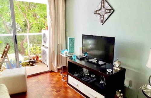 Pocitos Apartamento | Charming 1-bedroom apartment in wonderful Montevideo with WiFi, AC