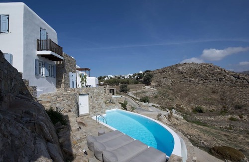 Psarou Villa | Villa en Míkonos con 3 habitaciones, capacidad 6