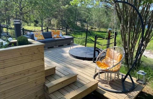 Pargas Cabina | Cabin with own lake and palju hot tub