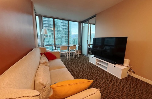 Coal Harbour Apartamento | 2 Bedroom 2 Bath In Downtown Vancouver