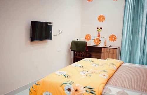 C-Scheme Apartamento | bumble bee Cozy 1-bedroom apartment in lovely Jaipur with WiFi, AC