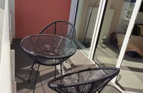 Glacis-Victoire Apartamento | La Suite Design Malo les bains Dunkerque plage, Terrace, Wifi, Netflix