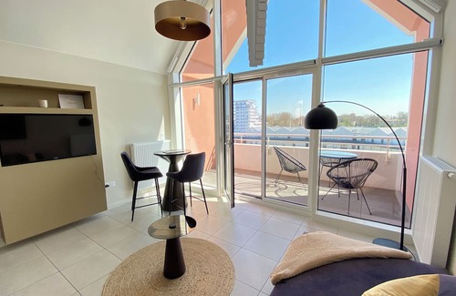 Glacis-Victoire Apartamento | La Suite Design Malo les bains Dunkerque plage, Terrace, Wifi, Netflix