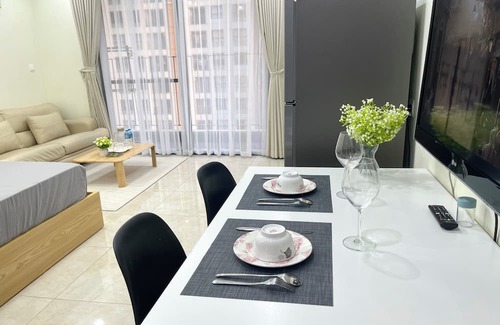 Trung Hoa Nhan Chinh Apartamento | Căn hộ Studio đầy đủ tiện nghi - Vinhomes D'Capitale