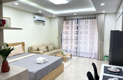 Trung Hoa Nhan Chinh Apartamento | Căn hộ Studio đầy đủ tiện nghi - Vinhomes D'Capitale
