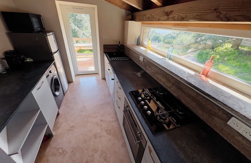 Grosseto-Prugna Chalet De Esquí | Authentic stone Caseddu in Porticcio with sea view