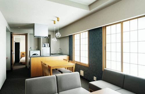 Chuo Apartamento | Two-Bedroom Suite | 250m Stroll to Hatchobori Station |