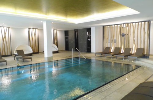 Borgerende Apartamento | Exclusive Baltic Sea suite with fantastic sea view and pool/wellness area