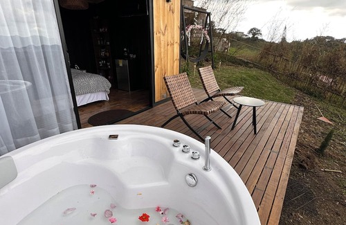 Alegrias Cabina | Hermosa cabaña/glamping en la ciudad de Pereira, con hermosa vista