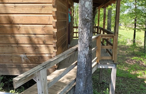 Winona Cabina | Charming 1-bedroom cabin in Winona. Close 50 minutes to Starkville for games.