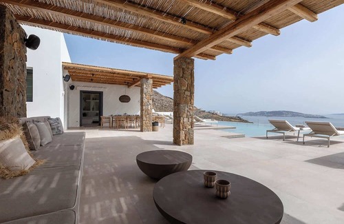 Mykonos Town Villa | Scenic Villa With Heated Pool & Sea Views