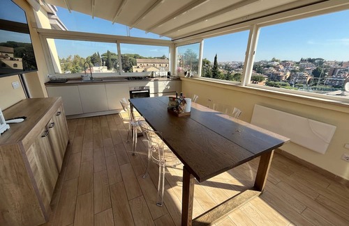 Monteverde Nuovo Apartamento | WHITECATE panoramic penthouse in Rome