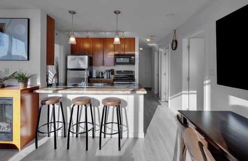 Gastown Condominio | Elegance Residence in Downtown/Free Parking/Pet-Friendly