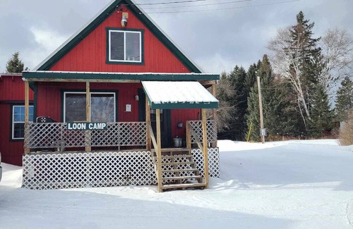 Franklin County Cabina | Loon Camp, sleeps 2 to 12, direct ATV trail access!