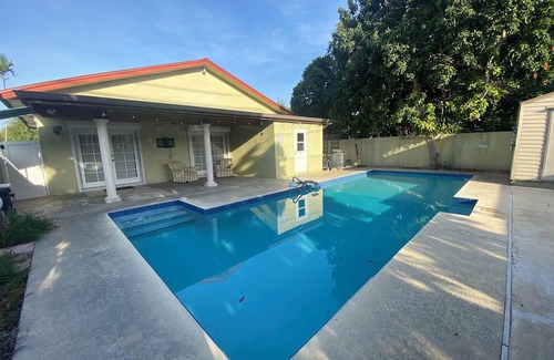 Miami Springs Casa | Charming 1-bedroom Suite with Pool, in Miami Springs. Near MIA