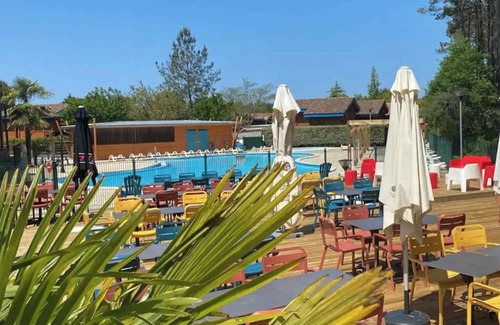 Bias Cabaña | Cottage with heated pool and spa, 4km from the ocean near Mimizan