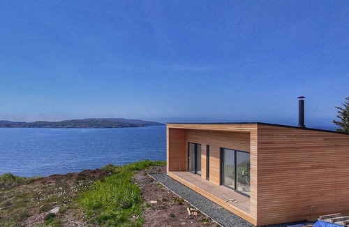 Gairloch Cabina | New - 1 bedroom house with Ocean and Mountain views